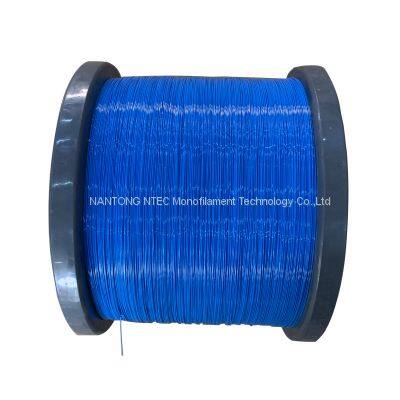 0.70mm Monofilament Yarn Blue Color Polyester Monofilament Yarn for Paper Making Cloth With Factory Price photo-3