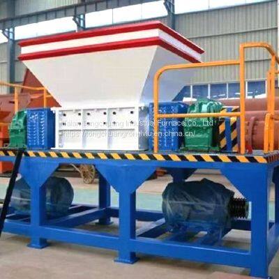 Small Shredding Machine, Scrap Metal Crusher, Multifunctional Biaxial Shredding Machine photo-4