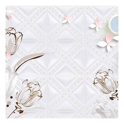 Printed Wall Mural Eco-friendly Interior Decorative Soundproof 3D Wall Mural Dropshipping photo-4