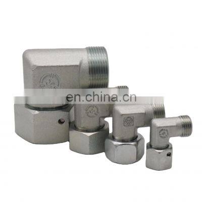 Haihuan Pressed Elbow Bulkhead Carbon Steel Brass Elbow Fitting for Sale