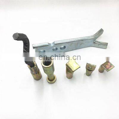 OEM ODM Steel Sheet Stamping and Welding Building Embedded Metal Parts