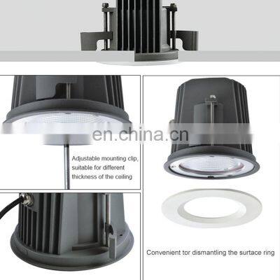 Professional Manufacturer Round Shape Ceiling Recessed 10CM Cut-out COB 16W 20W Led Downlight