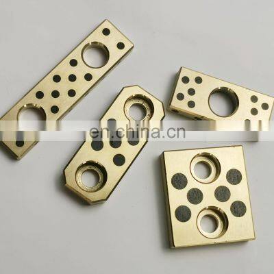 Oilless Bronze Graphite Copper Washers Sliding Plate Bearing Bushing