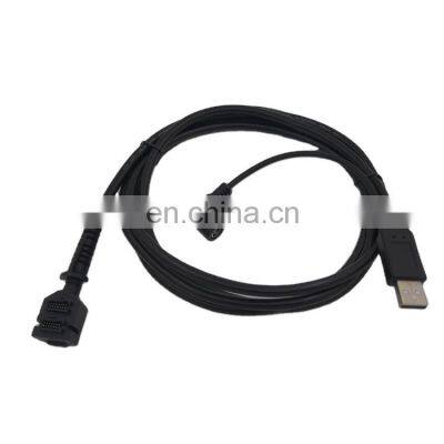 New 2M Verifone Vx805 Vx820 Cable USB Cable With Power Supply For Verifone