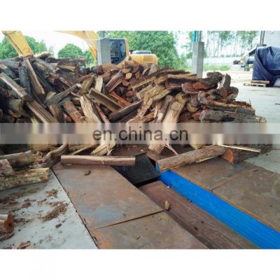 large capacity industrial drum wood chipper machine