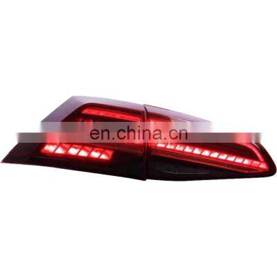 High Quality Aftermarket Led Taillamp Taillight Rear Lamp Rear Light With Dynamic for Volkswagen VW Golf7.5 Tail Lamp Light 2018 photo-2