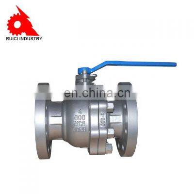 Hydraulic Regulator Long Handle Ball Valve Manual Connection Flange Ball Valve