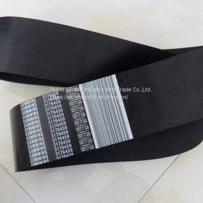 V Ribbed Fan Belt 8PK1295 8PK1285 8PK125 8PK1230 8PK1460 8PK1450 8PK1435 8PK1420 for Perkins Engine photo-2