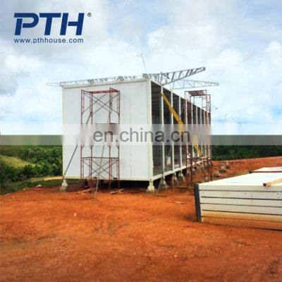 Prefab steel structure container houses expandable modular homes for living