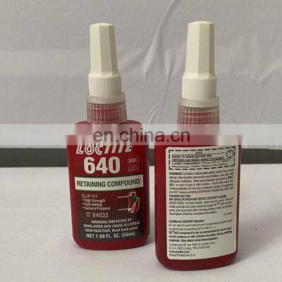 50ml Loctiter 640 Cylindrical Part Locking Agent Medium Sticky High Temperature Bearing Rotor Seal Anti-loose Retaining Glue photo-2