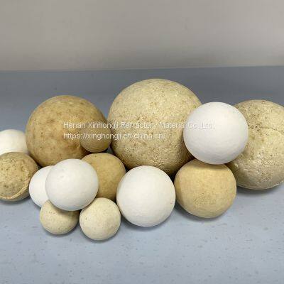 High Density Aluminium Oxide Thermal Insulation Balls High Alumina Refractory Balls photo-5