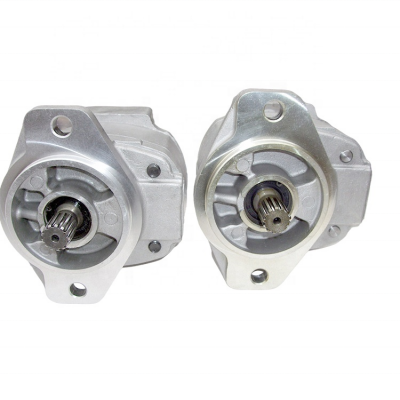 WX tandem hydraulic gear pump rextroth 705-11-33011 for komatsu wheel loader WA120-3-3T/WA120-3/GD605A-3