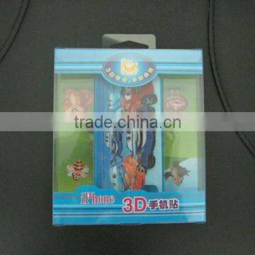 3D mobile phone custom sticker