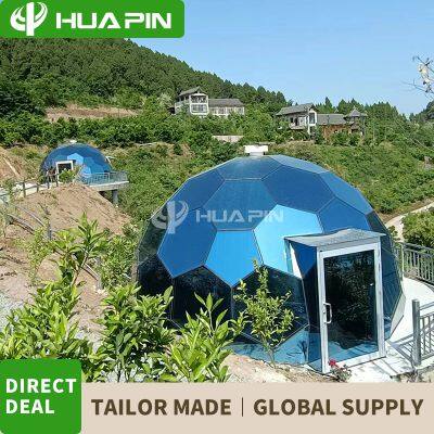 Honeycomb Outdoor Igloo Glass Dome House Garden Geodesic Dome Tent photo-2