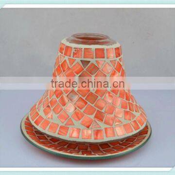 2014 new mosaic lamp candle shade for home decoration&wedding