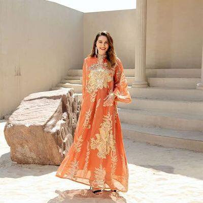 Women Muslim Applique Embroidery Long Sleeve Maxi Dress Loose Full Cover Islamic Dubai Robe Kaftan Abayas