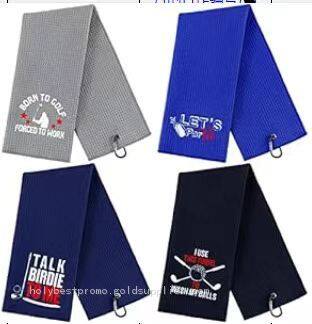Waffle Golf Towel photo-3