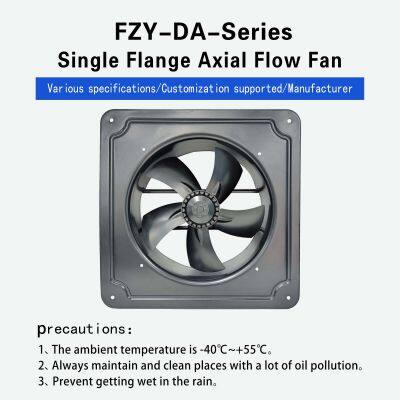 400FZY-DA  Single-Flange External Rotor Axial Fan Industrial Equipment Cabinet Energy Reserve Cooling Fan
