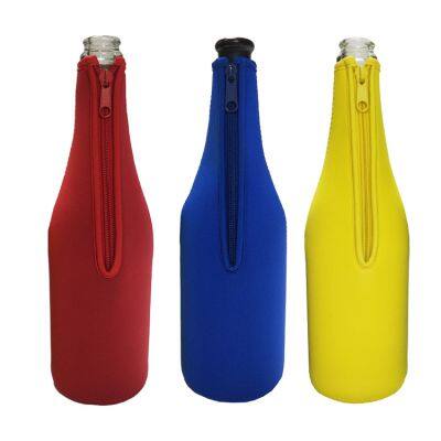 Cheap Price Reusable Keep Wine Cool Neoprene 750ml Wine Cooler Bag champagne Glass Bottle Cover Sleeve