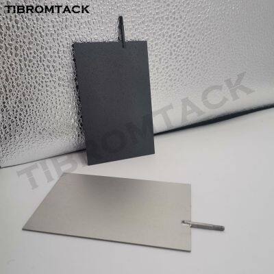 2PCS Electrodes, Titanium Anode Plate With MMO Ruthenium-Iridium Coating and Cathode Electrolytic Plate Without Coating photo-5