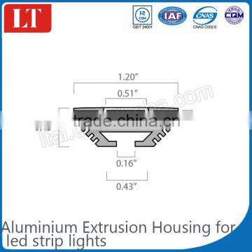 hot sale aluminium profile led strip box for aluminium profile led strip