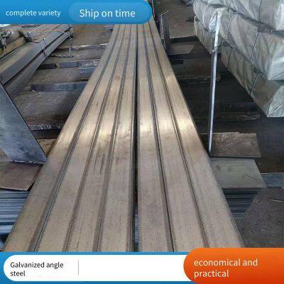 Wholesale of Q235b Hot-dip Galvanized Hot-rolled Angle and Channel in Stock. Customizable Specifications for Q355b Low-alloy Steel Structural Profiles