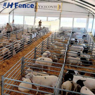 Panel sólido de ovejas para todo tipo de clima: Lámina de acero sólido resistente a la corrosión que soporta patadas, boteces y las duras condiciones de la granja.