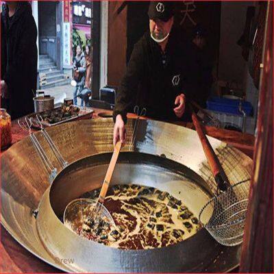 Deru 8/12/15kw Stinky Tofu Deep Fryer, Large Electric Deep Fryer, Special Deep Fryer for Stinky Tofu, Commercial Induction Cooker photo-2