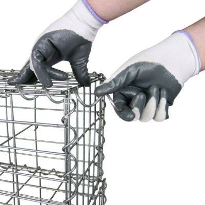 Welded Gabion Box with Square Hole Design, Ideal for Garden Borders