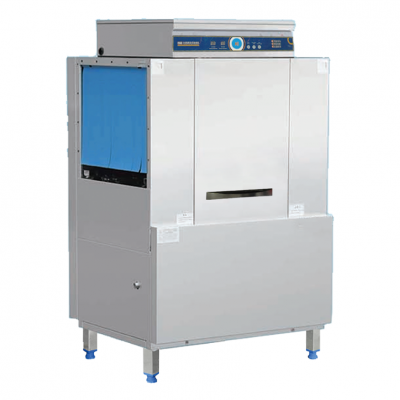 Commercial Single Cylinder Single Spray Rack Type Dishwasher for Restaurant Kitchen