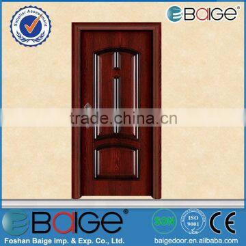BG-SW608G wooden door supplier steel skin room door