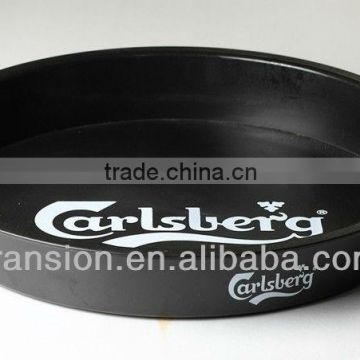 ABS beer trays plastic round serving trays