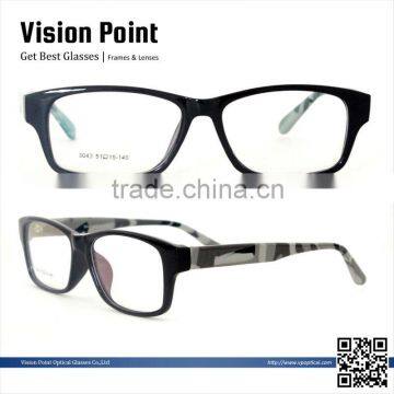 bright color mens glasses frame for men with demo lenes