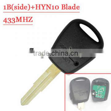 Best Quality 1 button Side remote key For Hyn Accent Left Blade 433MHZ