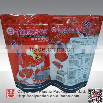 Food grade safety customized fish food packagings