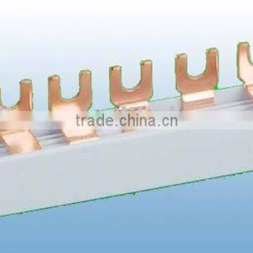 U type 4P Comb Busbar(busbar mcb,copper busbar)