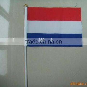 wholesale hand national flag in the Netherlands Holland design