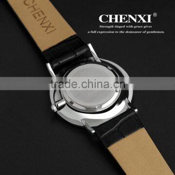 Ultra-thin Men's Leather Watches Belt ,fashion Casual Watches 026AML