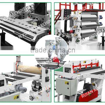 Three Screw PC Sheet Plastic Extruder and PC Bag Machine photo-2