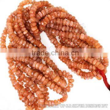 sunstone beads grade A,gemstone bead strands wholesale,faceted stone beads