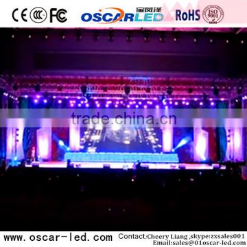 indoor die case rental curtain decoration screen hd p6 smd matrix flexible video led display