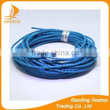 2 mm Bolo Braided Leather Cord necklace paracord