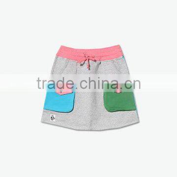 Cartoon kid casual cute/girls dance short/ultra short mini skirt