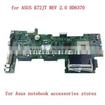 For ASUS K72JR K72JT REV 2.0 K72JK laptop motherboard ati HD6370 100% tested Free shipping