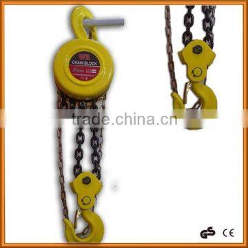 Construction material hand operated Chain hoist HSZ round chain block