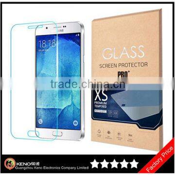 Keno Screen Guard for Samsung Galaxy A8 Tempered Glass Screen Protector