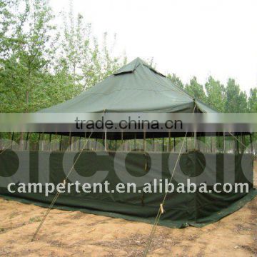 military tent for camping