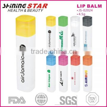 custom private label 10g round lip balm