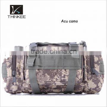 Multifunctional 3P magic pockets of camouflage military backpack camera