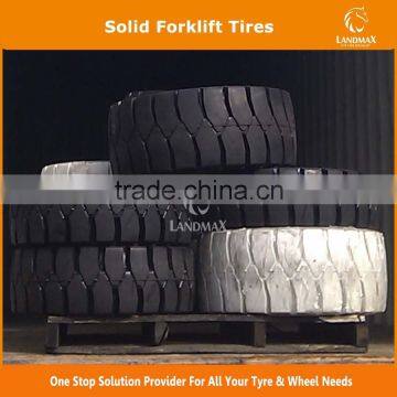 Chinese non marking forklift tires white 700-12